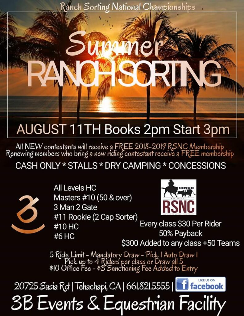 3B Events and Equestrian- Tehachapi, CA