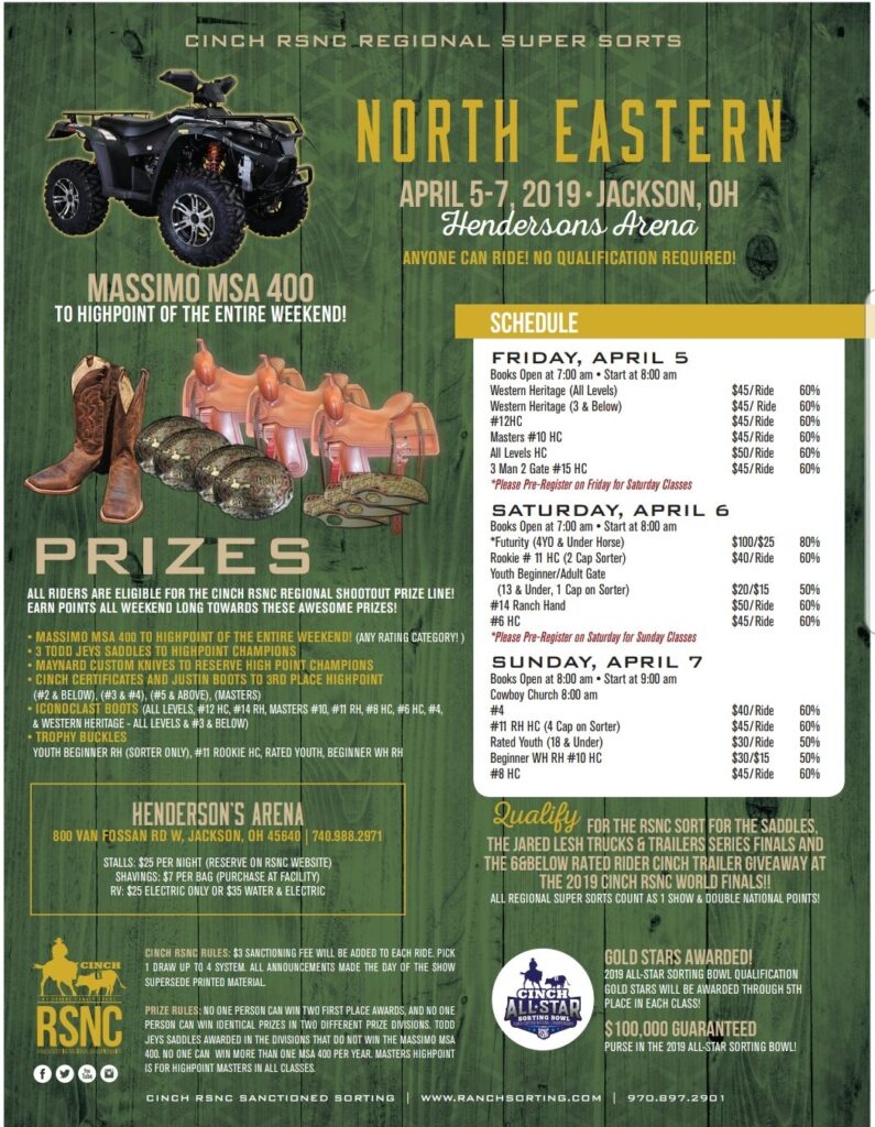 Cinch RSNC North Eastern Regional – Columbiana, OH