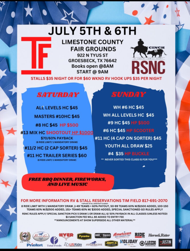 Limestone County Fairgrounds – Groesbeck, TX