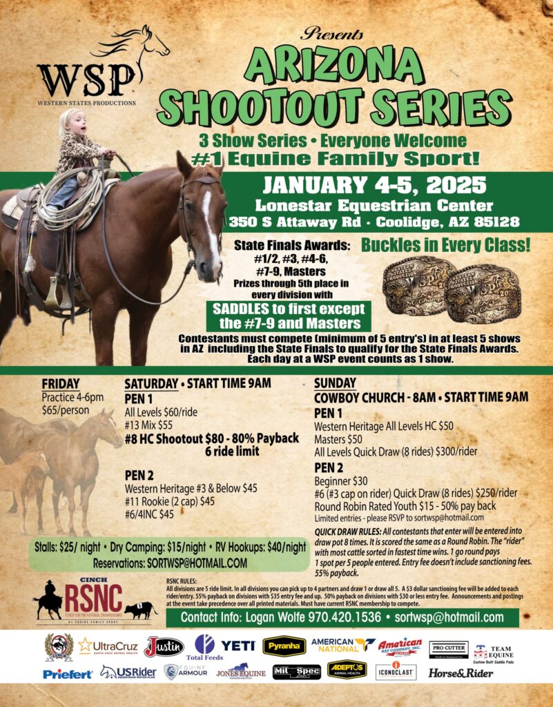 Lonestar Equestrian Center – Coolidge, AZ