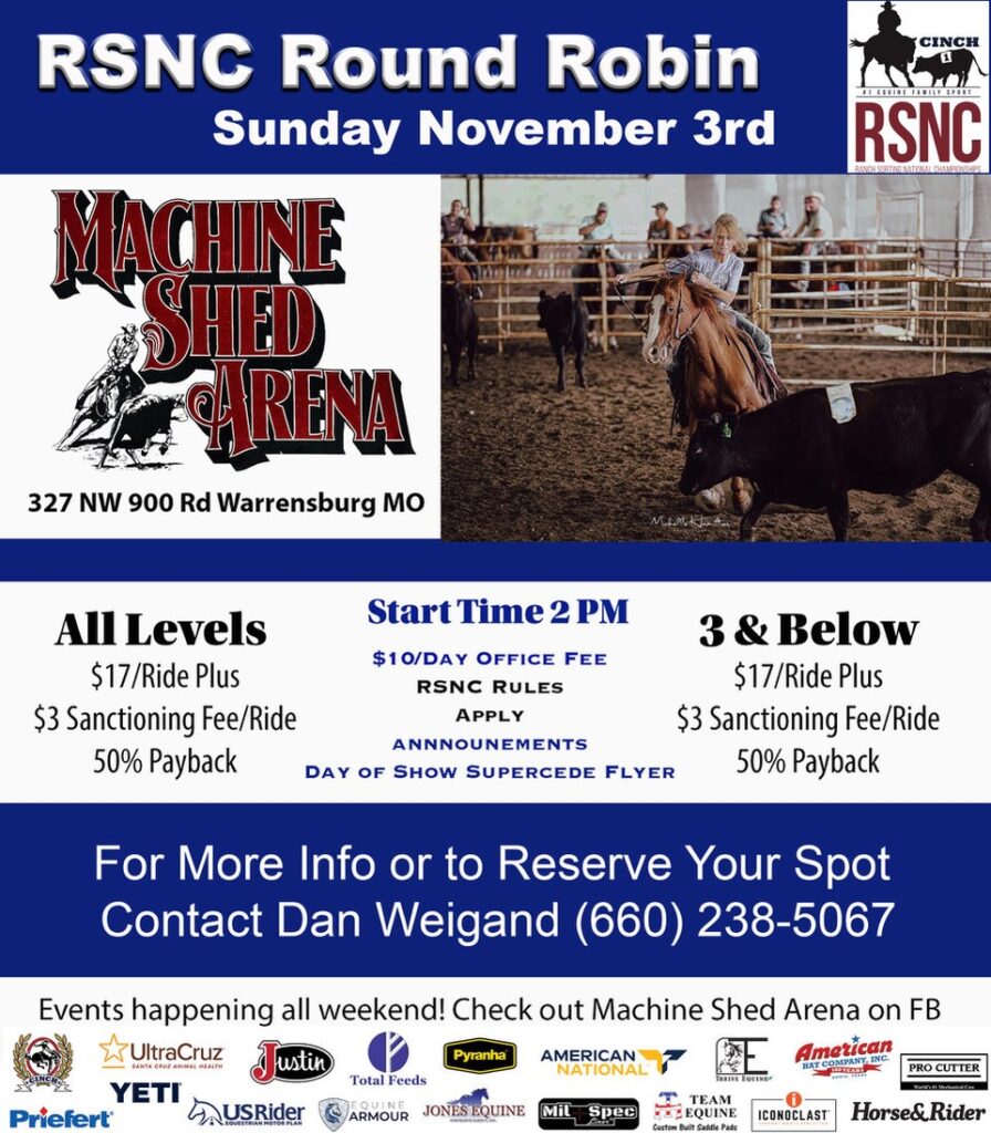 Machine Shed Arena – Warrensburg, MO
