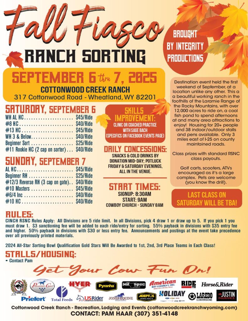 Cottonwood Creek Ranch – Wheatland, WY