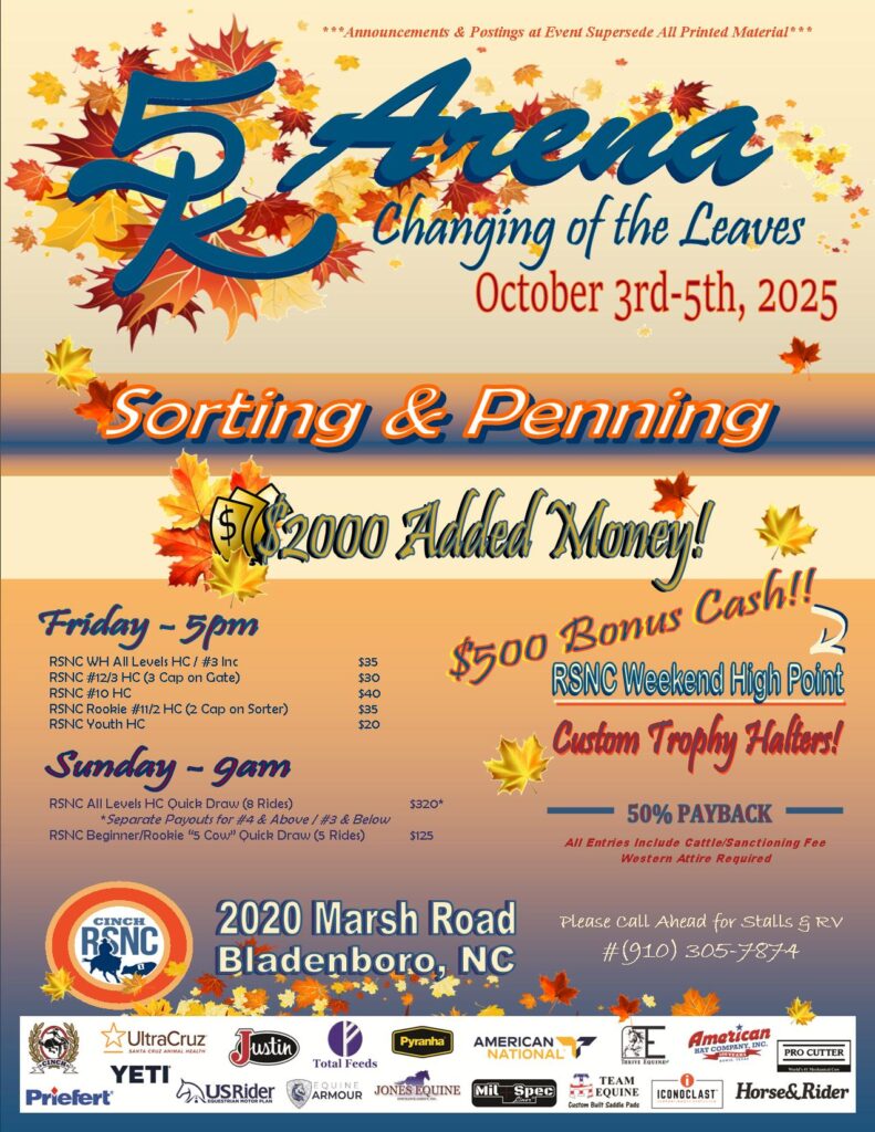 5K Arena – Bladenboro, NC