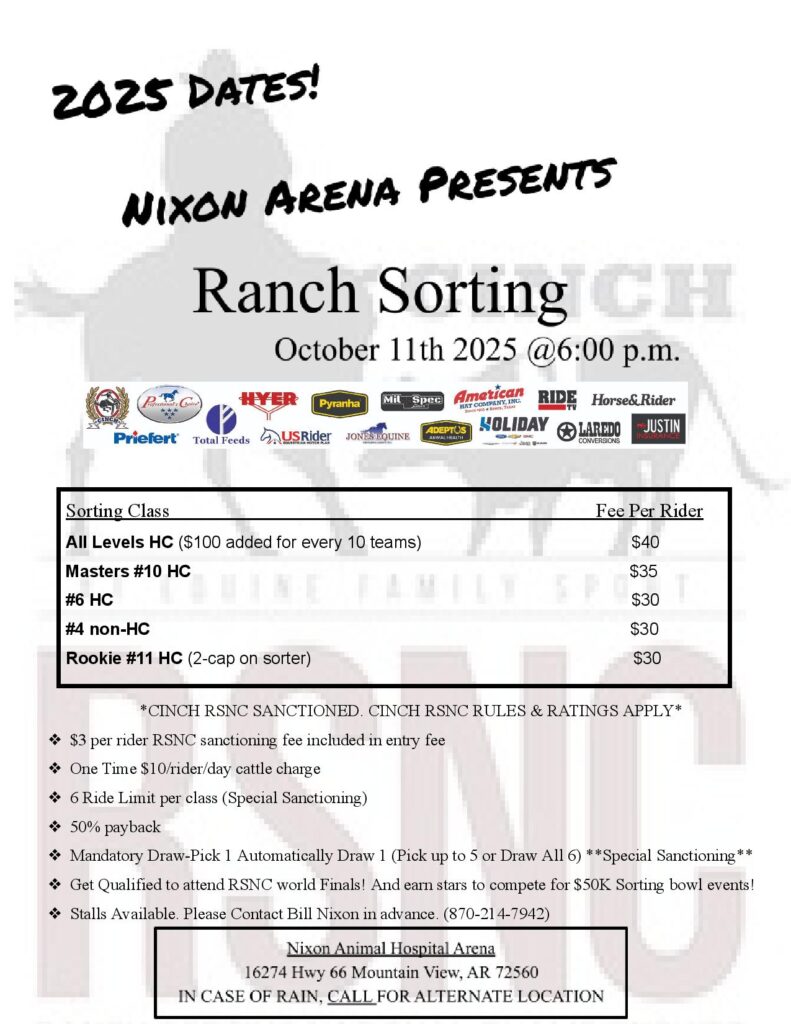 Nixon Animal Hospital Arena – Mountain View, AR