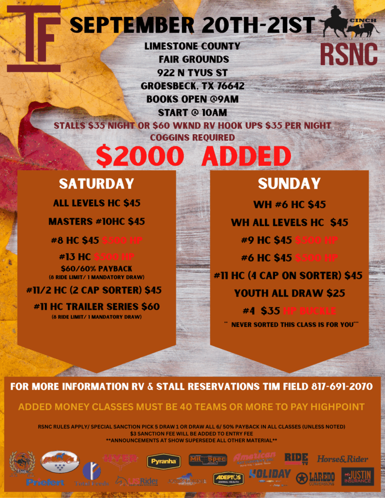Limestone County Fairgrounds – Groesbeck, TX