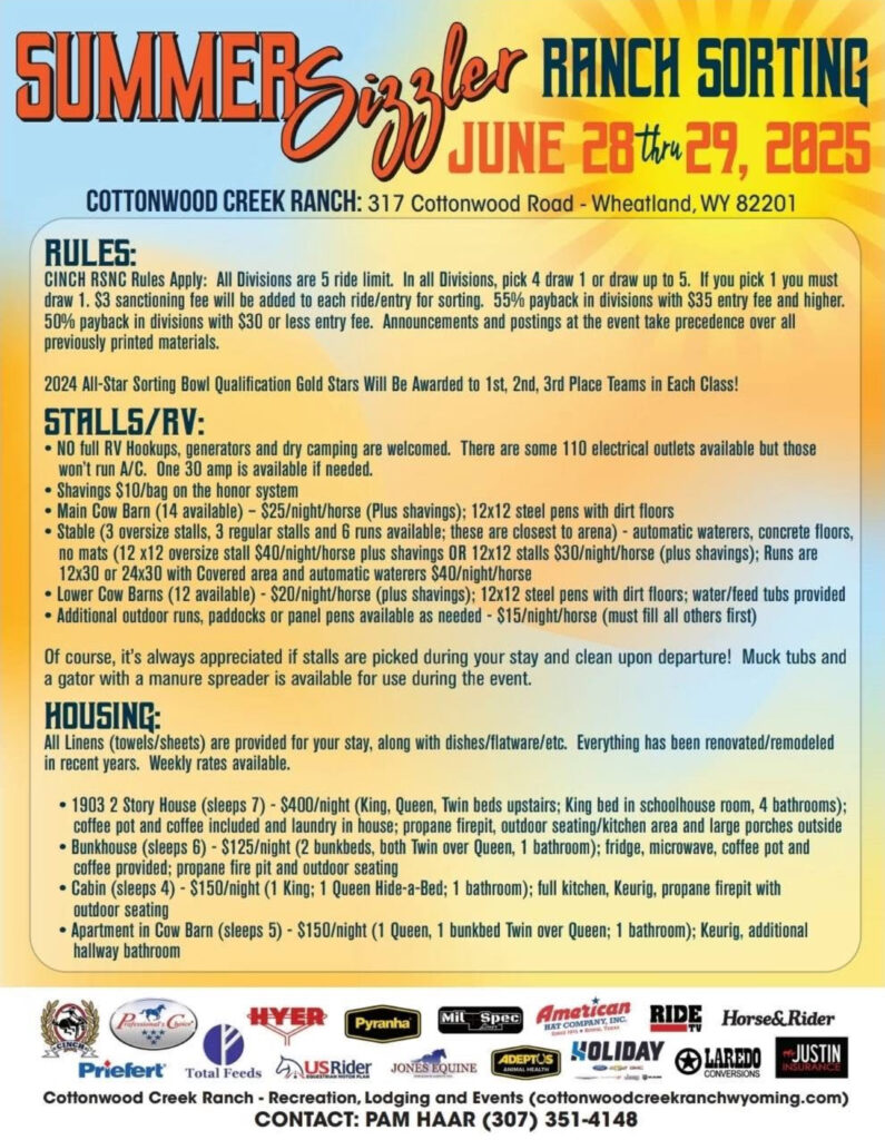 Summer Sizzler – Wheatland, WY