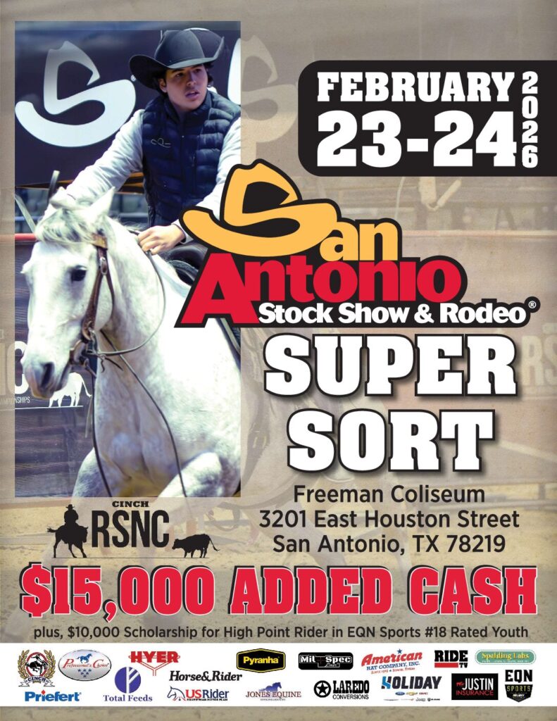 San Antonio, TX – San Antonio Stock Show & Rodeo – $15,000 Added Money