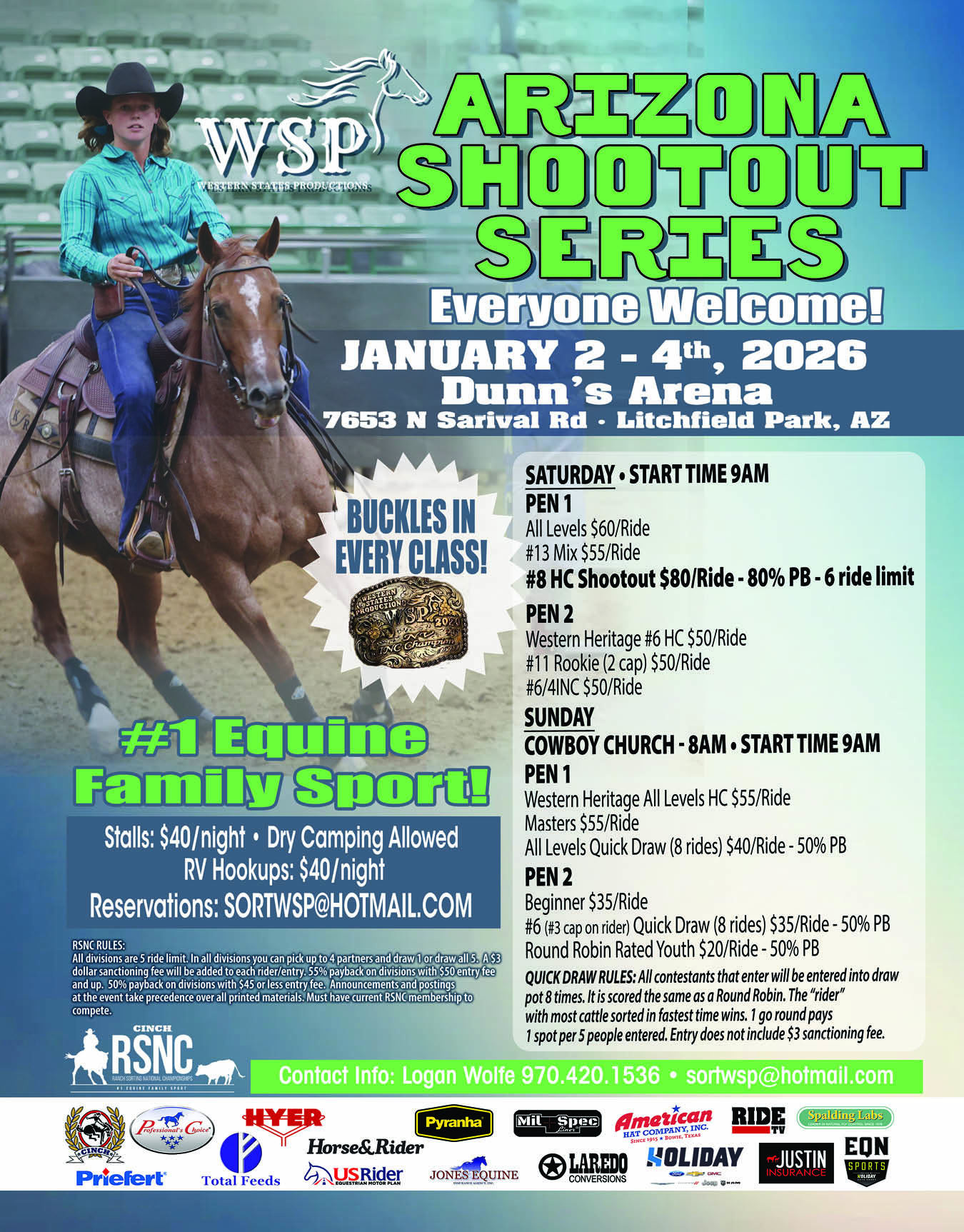 WSP ArizonaShootoutSeries Jan26 Litchfield