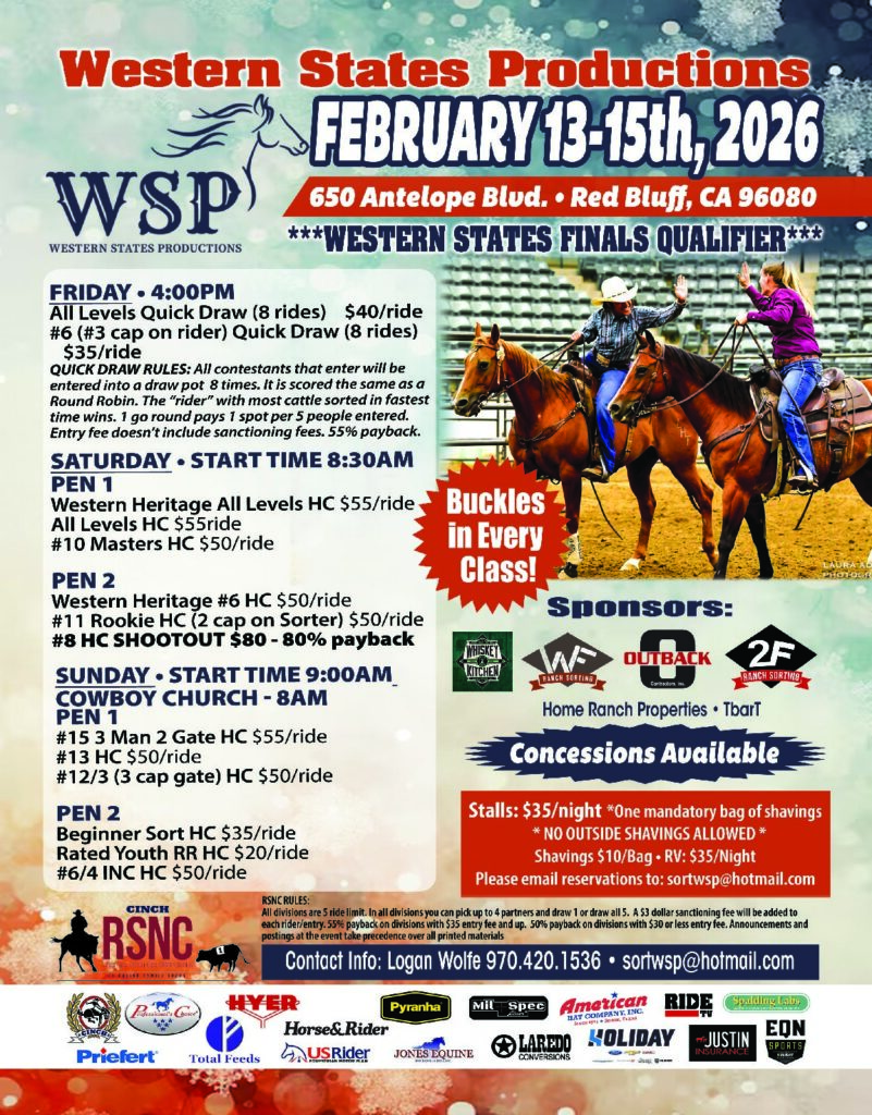 Red Bluff, CA – Tehama County Fairgrounds