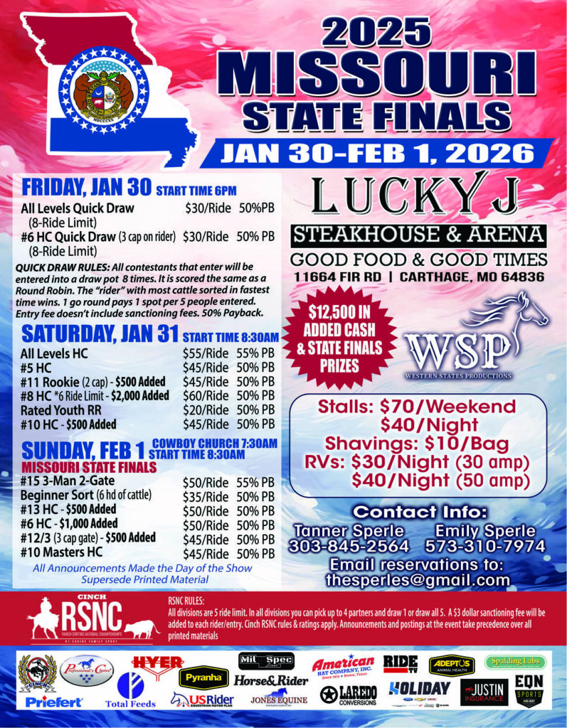 Carthage, MO – 2025 Missouri State Finals