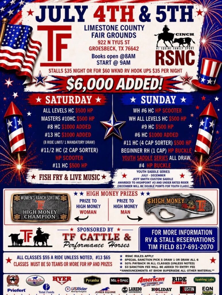 Groesbeck, TX – TF Ranch Sorting