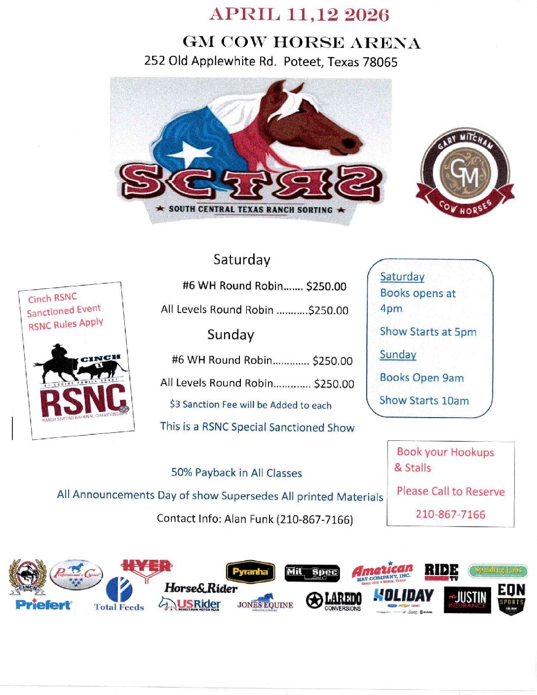 GM Cow Horse 4.11-12.26