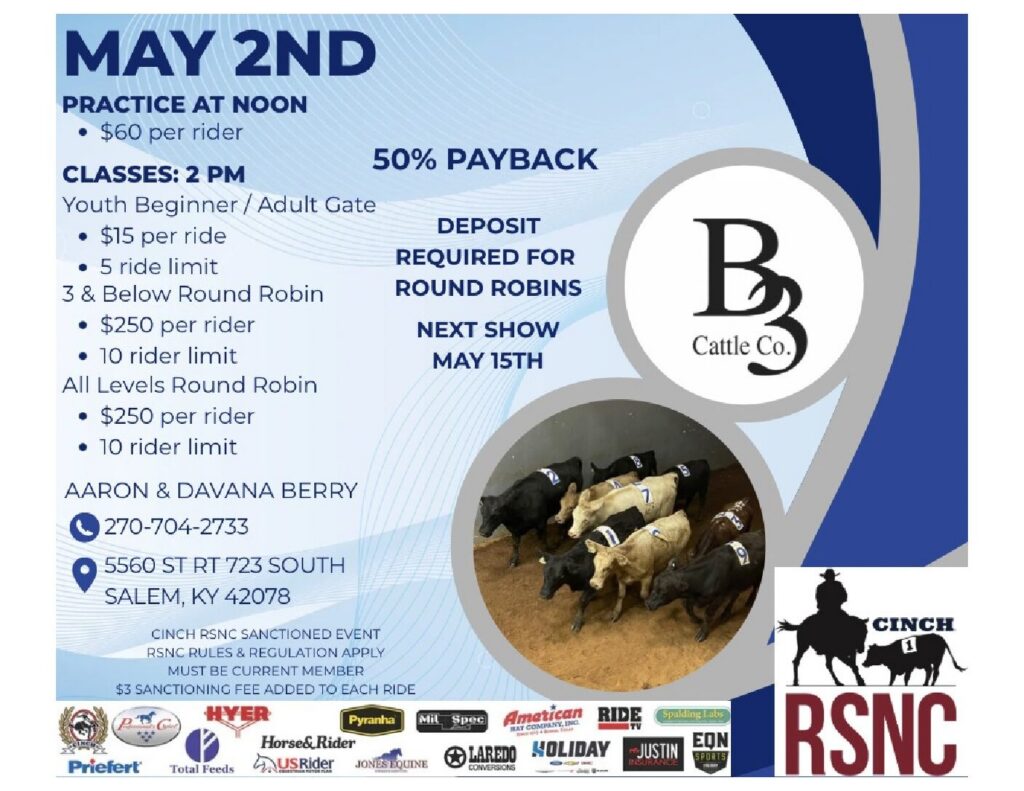 Salem, KY – B3 Cattle Co. Productions