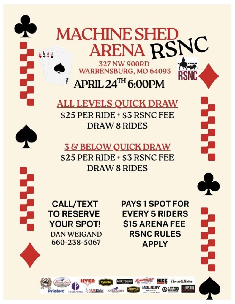 Warrensburg, MO – Machine Shed Arena