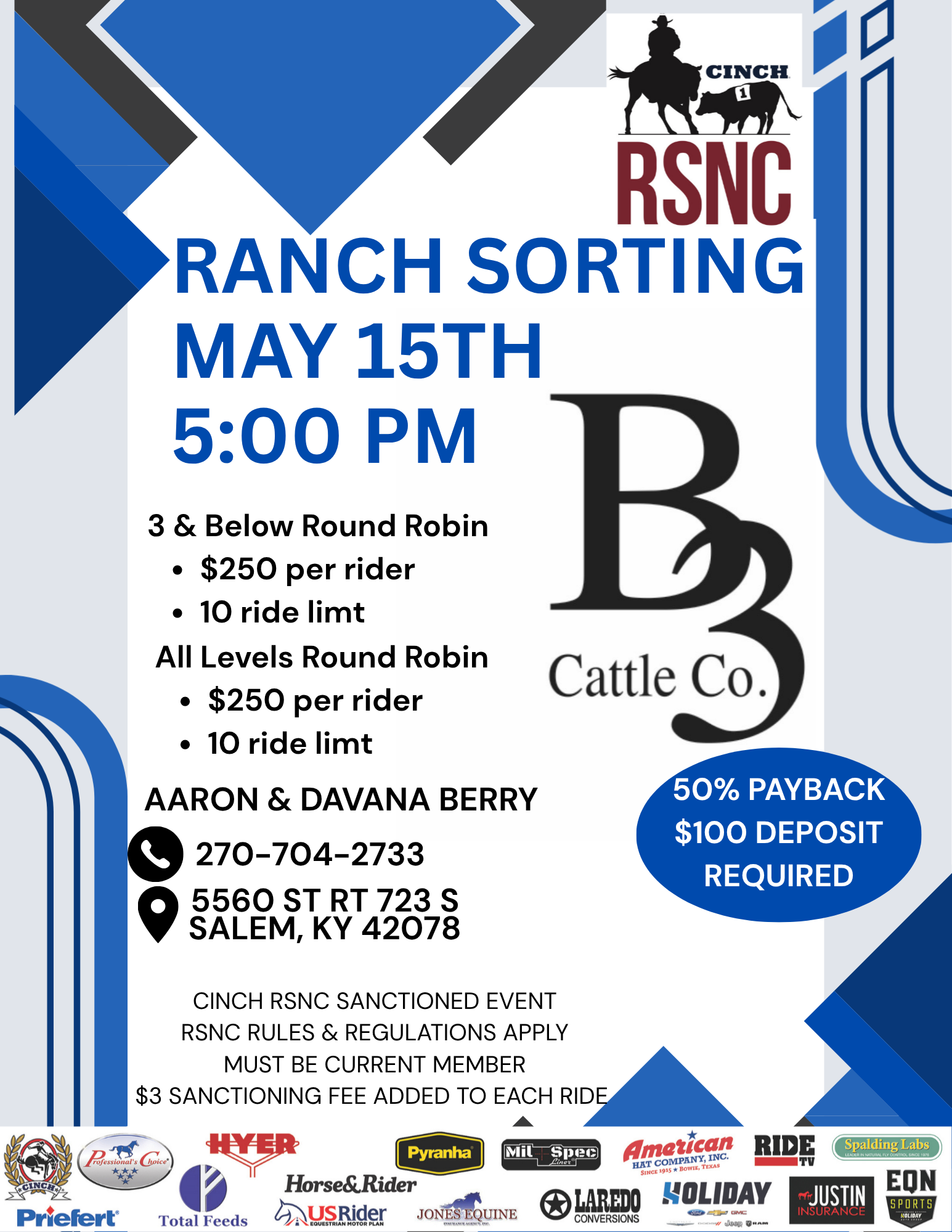 RANCH SORTING Salem KY