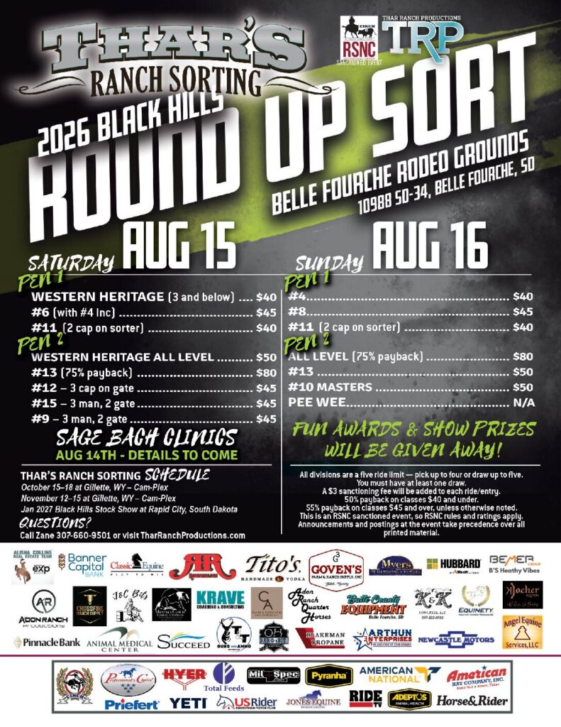 Belle Fourche, SD – Thar Ranch Productions