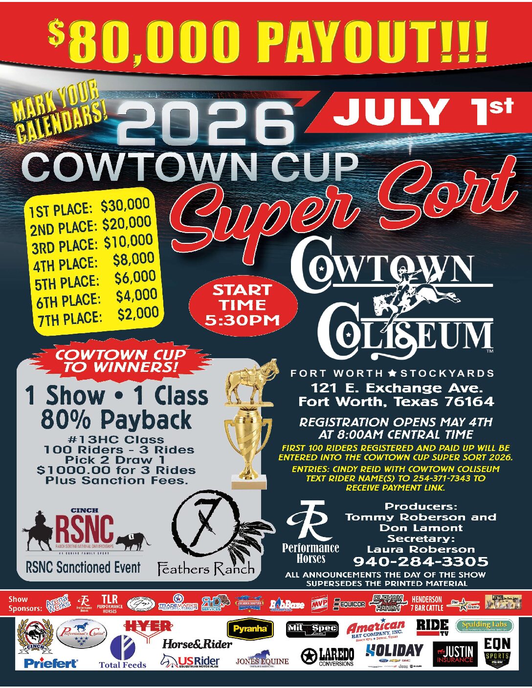 July 1 Cowtown TR Performance