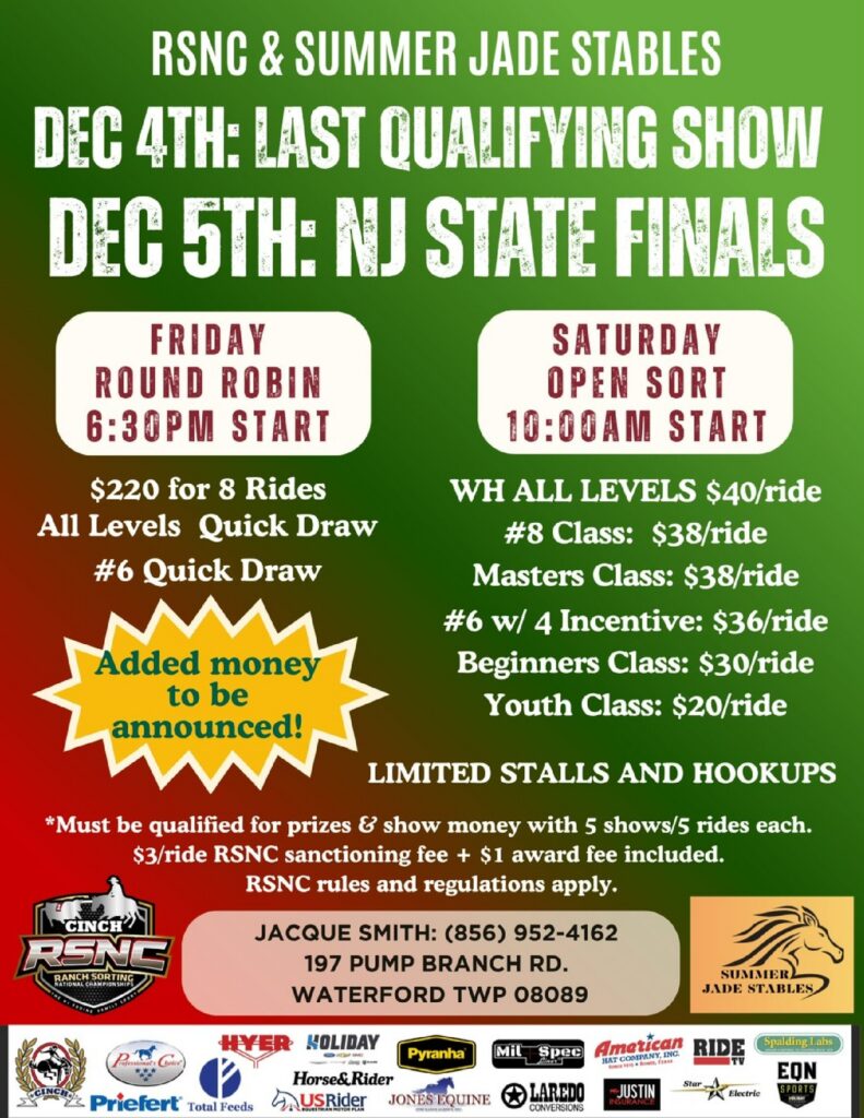 2026 New Jersey State Finals – Summer Jade Stables