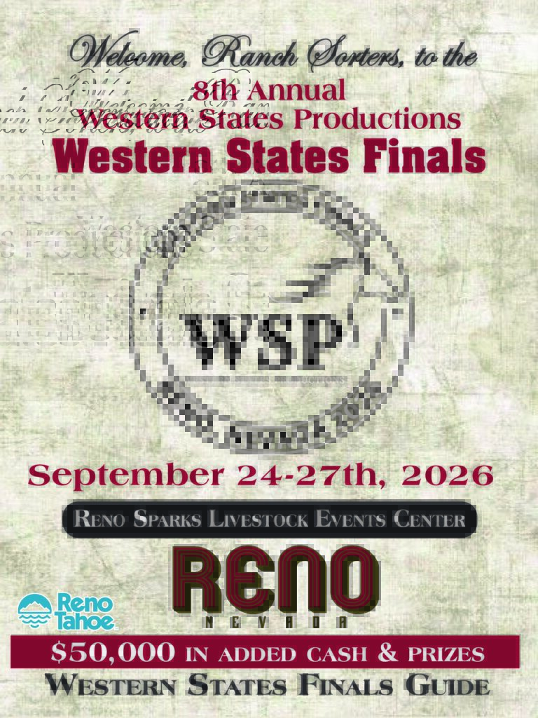 Reno, NV – Western Staes Finals Western States Productions