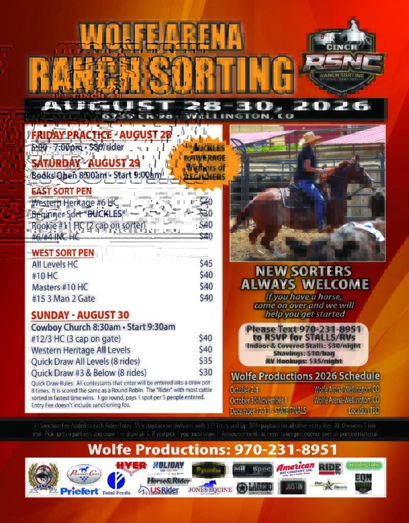 Wellington, CO – Wolfe Productions