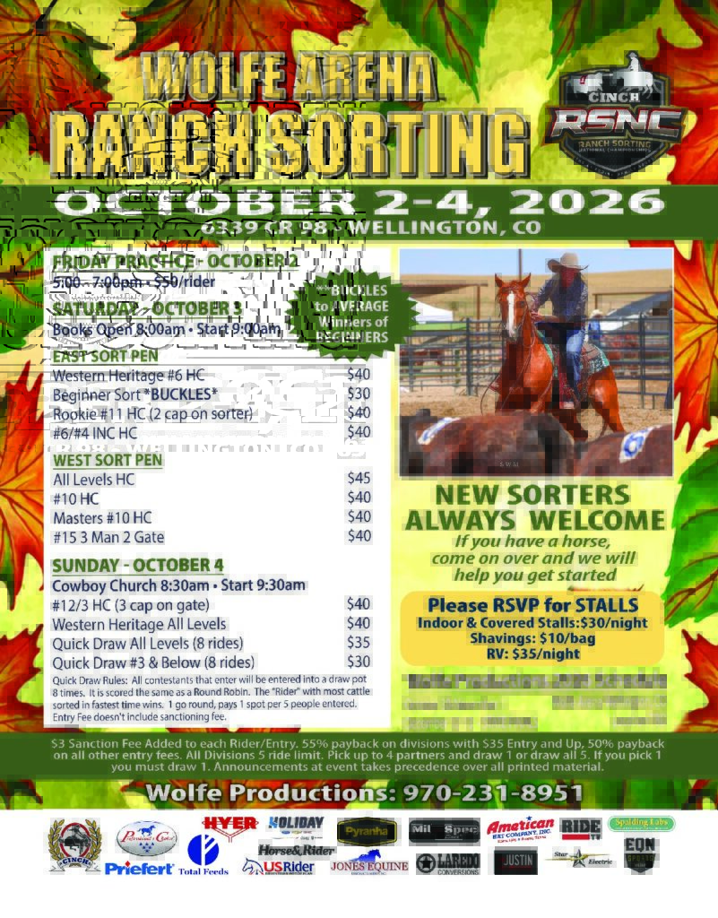Wellington, CO – Wolfe Productions